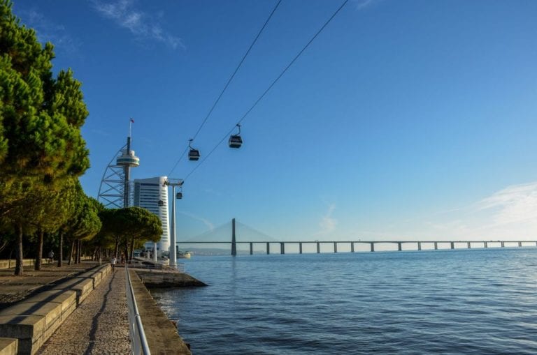 Park of Nations in Lisbon