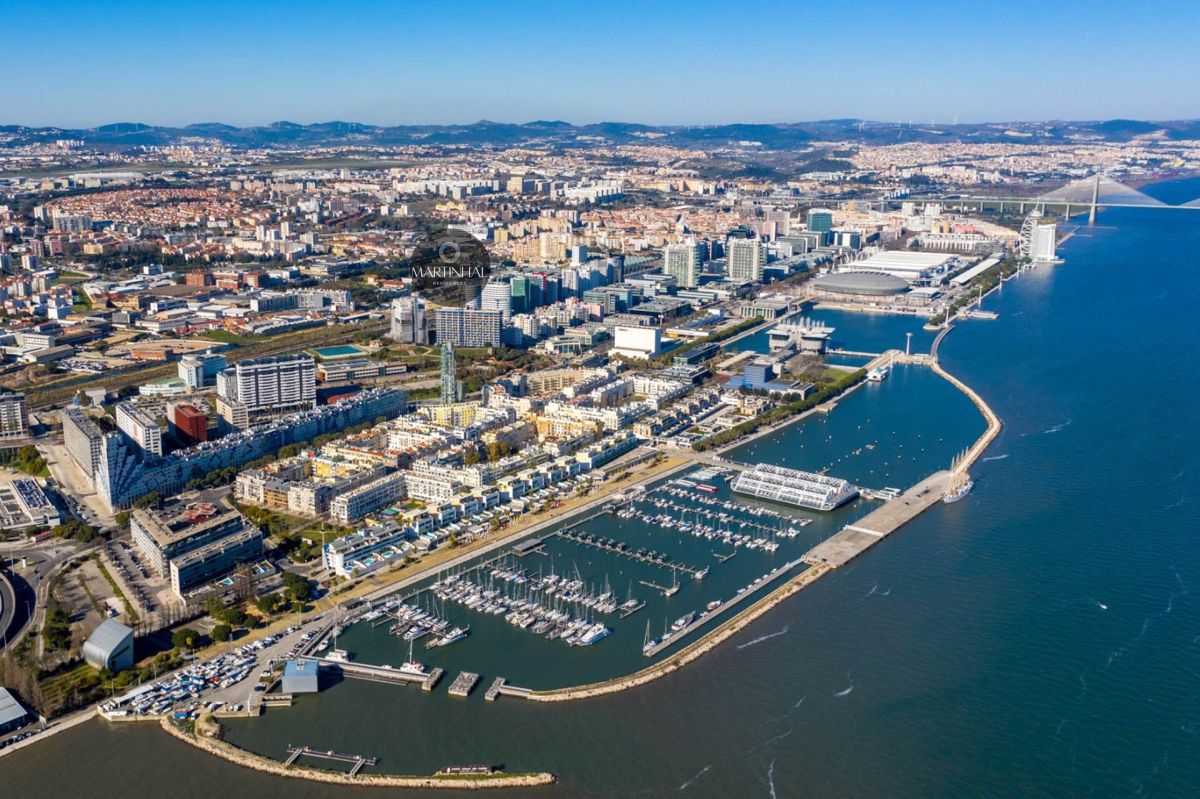 Aerial Park of Nations in Lisbon