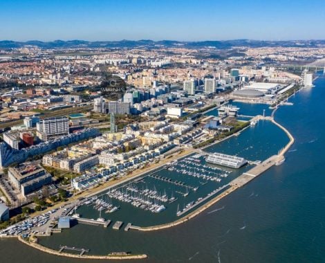 Aerial Park of Nations in Lisbon