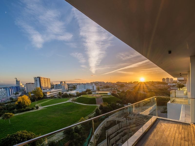 Martinhal Residences View from the Balcony - Sunset